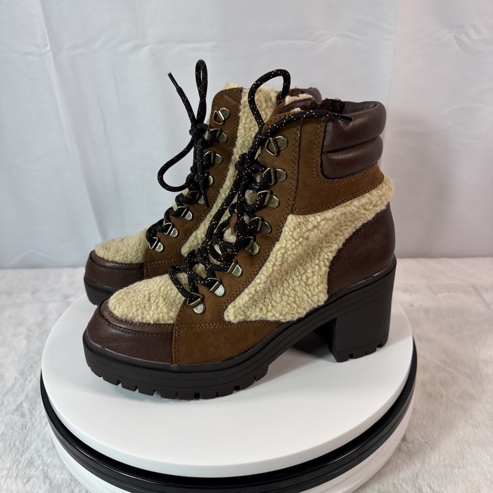Sun & Stone Cookie Lace-up Bootie